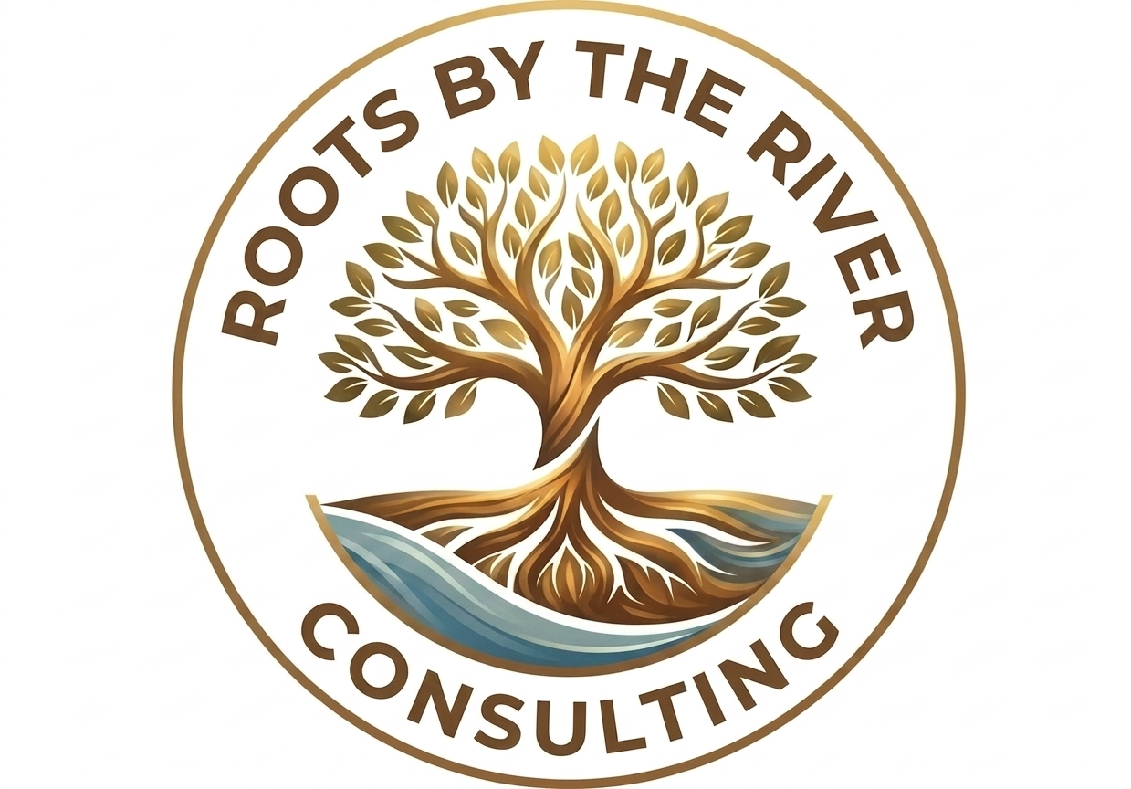 Logo for Roots by the River Consulting